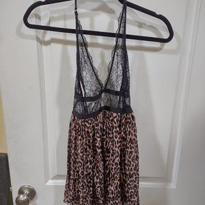 Victoria's Secret Cheetah Lingerie Dress